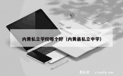 内黄私立学校哪个好（内黄县私立中学）