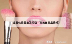 完美化妆品批发价格（完美化妆品贵吗）