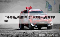 二手奔驰g级越野车（二手奔驰大g越野车价格）