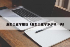 金彭三轮车报价（金彭三轮车多少钱一辆）