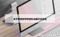 关于眼镜蛇特种部队动画片的信息