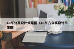 40平公寓设计效果图（40平方公寓设计平面图）