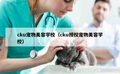 cku宠物美容学校（cku授权宠物美容学校）