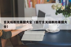 玄关隔断效果图大全（客厅玄关隔断效果图大全）