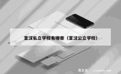 宣汉私立学校有哪些（宣汉公立学校）