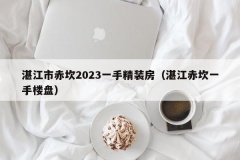 湛江市赤坎2023一手精装房（湛江赤坎一手楼盘）