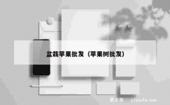 盆栽苹果批发（苹果树批发）