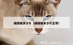 缅因猫多少斤（缅因猫多少斤正常）