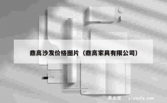 鼎高沙发价格图片（鼎高家具有限公司）