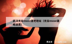 武汉光谷muse酒吧地址（光谷muse酒吧消费）