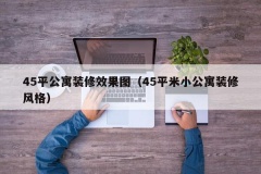 45平公寓装修效果图（45平米小公寓装修风格）