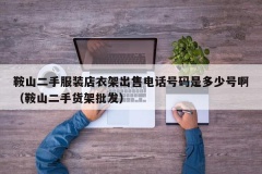 鞍山二手服装店衣架出售电话号码是多少号啊（鞍山二手货架批发）