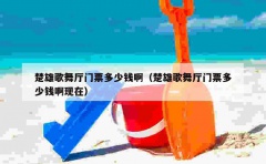 楚雄歌舞厅门票多少钱啊（楚雄歌舞厅门票多少钱啊现在）