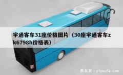 宇通客车31座价格图片（30座宇通客车zk6798h价格表）