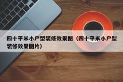 四十平米小户型装修效果图（四十平米小户型装修效果图片）