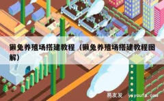 獭兔养殖场搭建教程（獭兔养殖场搭建教程图解）