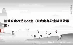 旧铁皮房改造办公室（铁皮房办公室装修效果图）