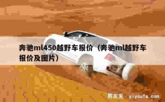 奔驰ml450越野车报价（奔驰ml越野车报价及图片）