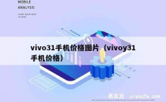 vivo31手机价格图片（vivoy31手机价格）