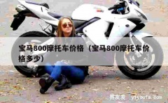 宝马800摩托车价格（宝马800摩托车价格多少）