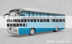 2023新能源客车销量年趋势图（新能源大客车销量排名）