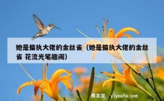 她是偏执大佬的金丝雀（她是偏执大佬的金丝雀 花流光笔趣阁）