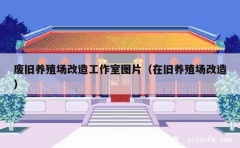 废旧养殖场改造工作室图片（在旧养殖场改造）